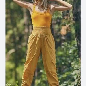 New Free People Jumpsuit Mustard XS